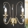 Applique di cristallo ALESSIA 2xE14/40W/230V oro