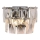Applique di cristallo CHELSEA 2xE14/40W/230V cromo lucido