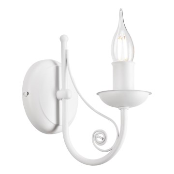 Applique DONATO 1xE14/40W/230V bianco