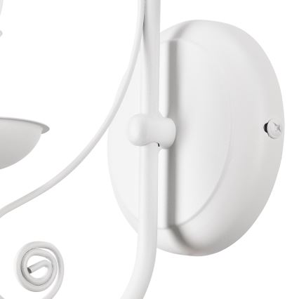 Applique DONATO 1xE14/40W/230V bianco