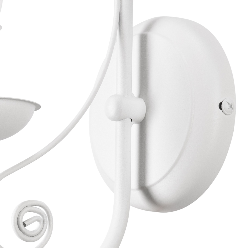 Applique DONATO 1xE14/40W/230V bianco