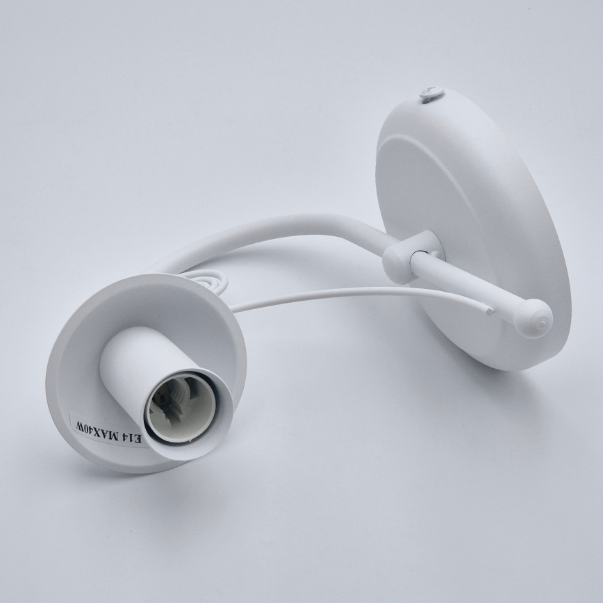 Applique DONATO 1xE14/40W/230V bianco