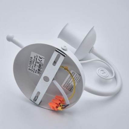 Applique DONATO 1xE14/40W/230V bianco