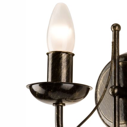 Applique DONATO 1xE14x40W/230V patina