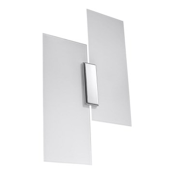 Applique FABIANO 2xE27/60W/230V bianco/cromo lucido