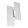 Applique FABIANO 2xE27/60W/230V bianco/cromo lucido