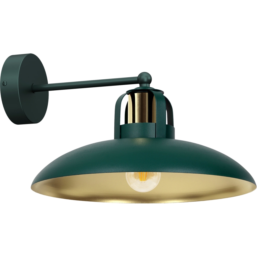 Applique FELIX 1xE27/60W/230V verde
