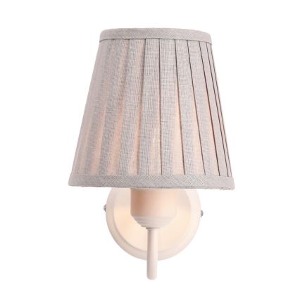 Applique FIREZ 1xE27/40W/230V bianco/grigio