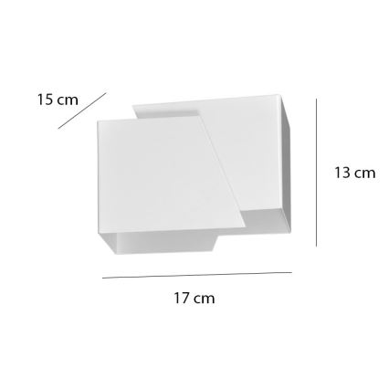 Applique FROST 1xG9/8W/230V bianco