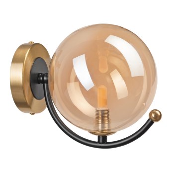Applique GEORGIA 1xE14/5W/230V oro/fumé beige