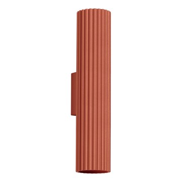 Applique KARBON 2xGU10/10W/230V rosso