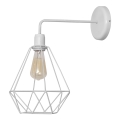 Applique KARO 1xE27/15W/230V bianco