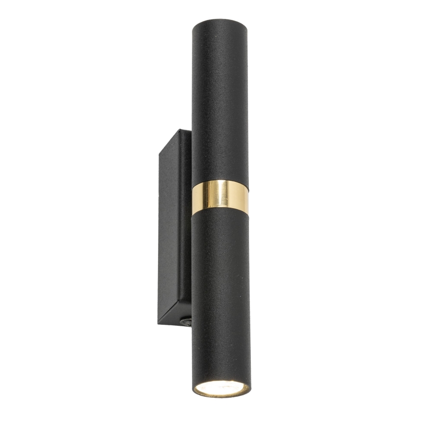 Applique LAGOS 2xG9/3W/230V nero/oro