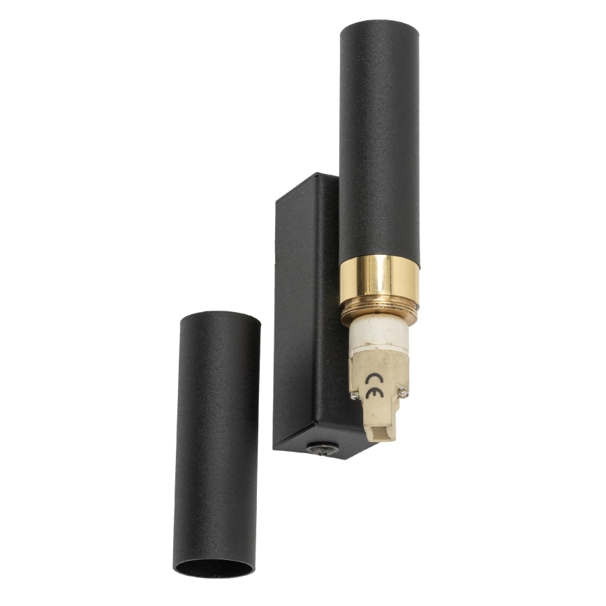 Applique LAGOS 2xG9/3W/230V nero/oro