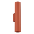 Applique LAGOS 2xGU10/10W/230V rosso