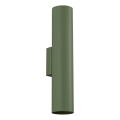Applique LAGOS 2xGU10/10W/230V verde