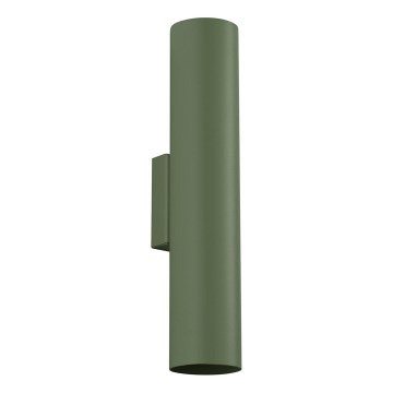 Applique LAGOS 2xGU10/10W/230V verde