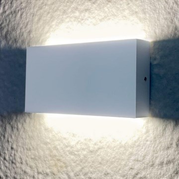 Applique LED da esterno CHICAGO 2xLED/5,5W/230V IP44 bianca