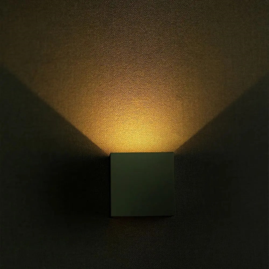Applique LED da esterno LED/11W/230V 4000K IP65 grigio