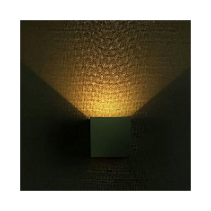 Applique LED da esterno LED/5W/230V 4000K IP65 grigio