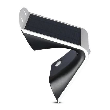 Applique LED Solar con sensore LED/3W/3,7V 3000/4000K IP65 bianco