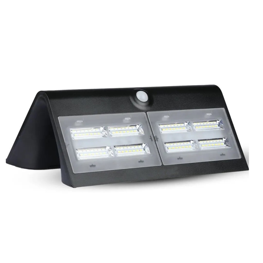 Applique LED Solar con sensore LED/7W/3,7V 4000K IP65 nero