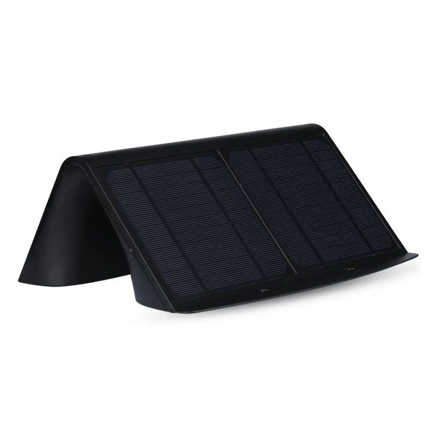 Applique LED Solar con sensore LED/7W/3,7V 4000K IP65 nero