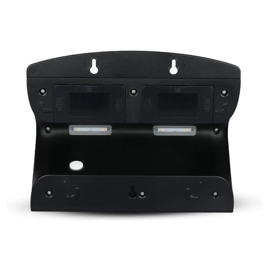 Applique LED Solar con sensore LED/7W/3,7V 4000K IP65 nero
