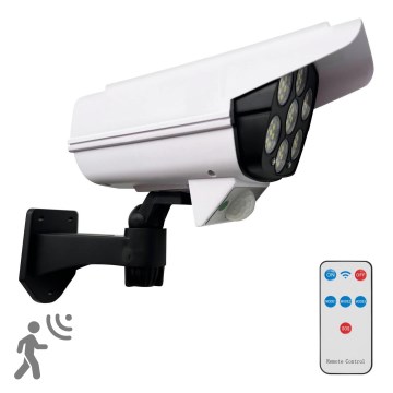 Applique LED solare con sensore KAMERA LED/1W/3,7V IP44 + telecomando