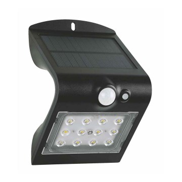 Applique LED solare con sensore LED/1,5W IP65