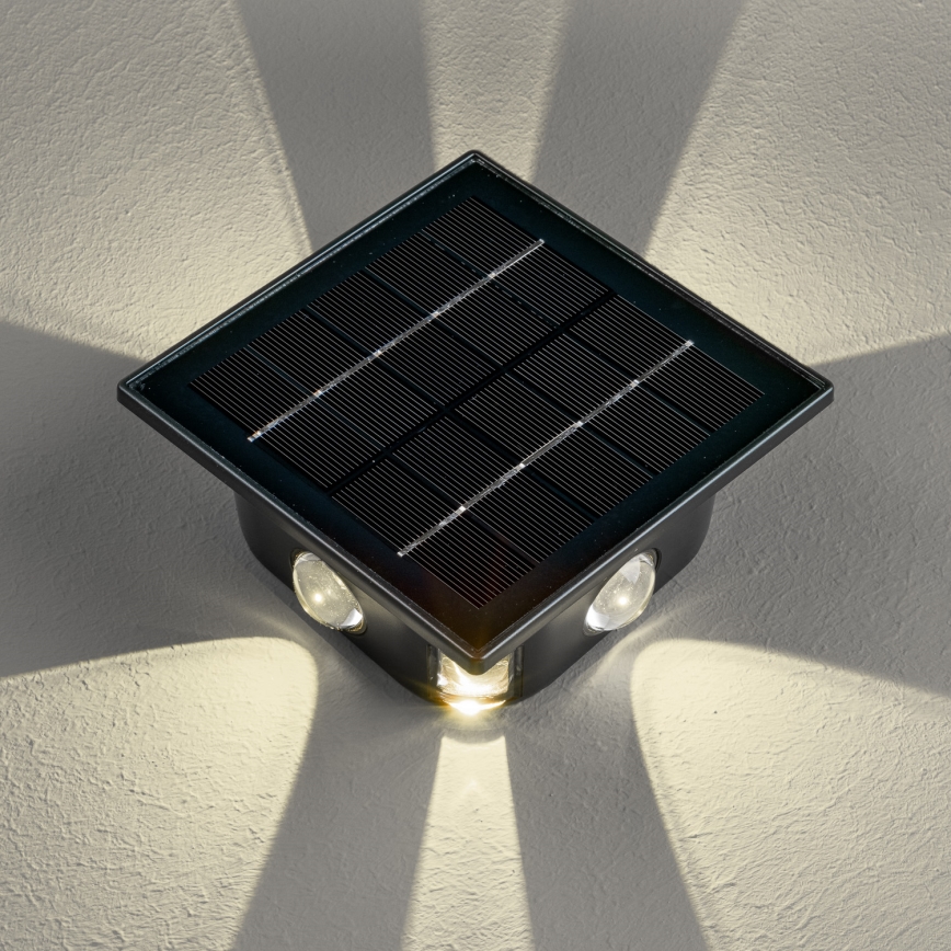 Applique LED solare con sensore LED/2W/5V IP54