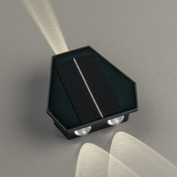 Applique LED solare con sensore LED/2W/5V IP65