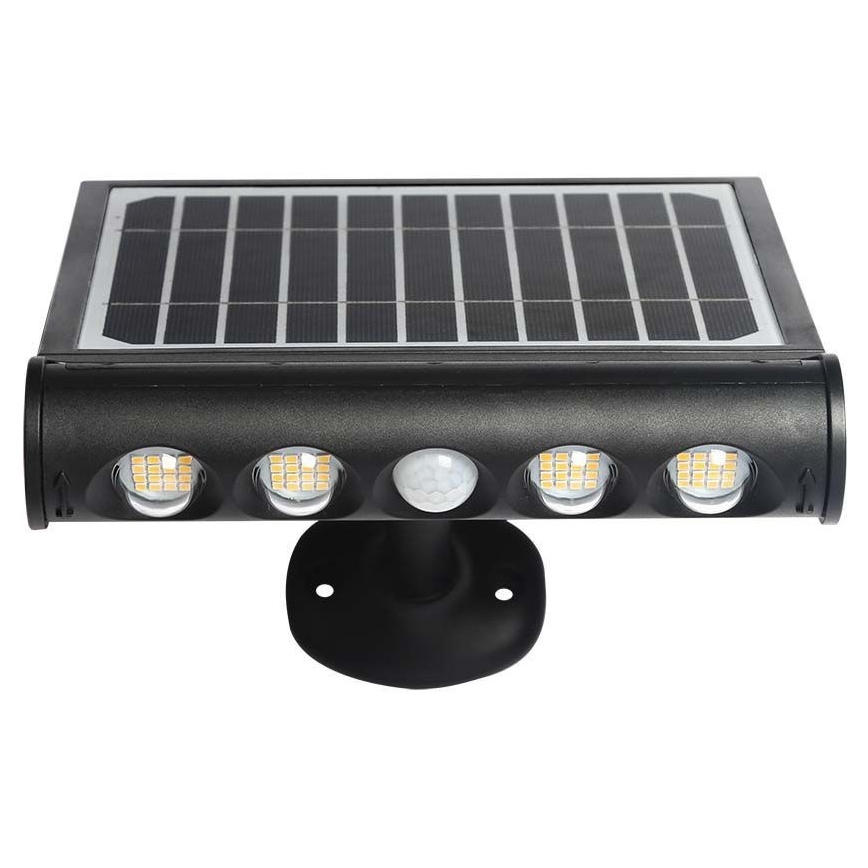 Applique LED solare con sensore LED/8W/3,7V IP65 6000K