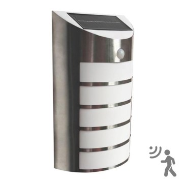 Applique LED solare con sensore SAFFO LED/3,7V IP44