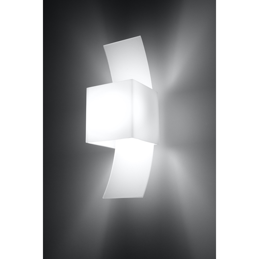 Applique LIMA 1xG9/40W/230V bianco