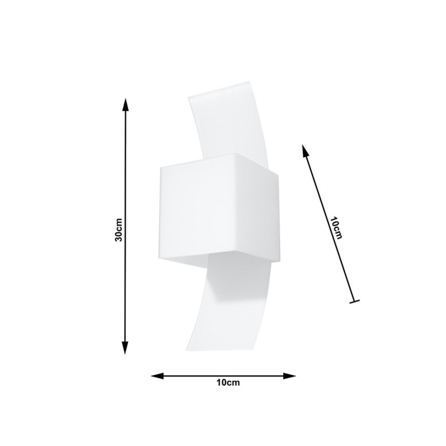 Applique LIMA 1xG9/40W/230V bianco