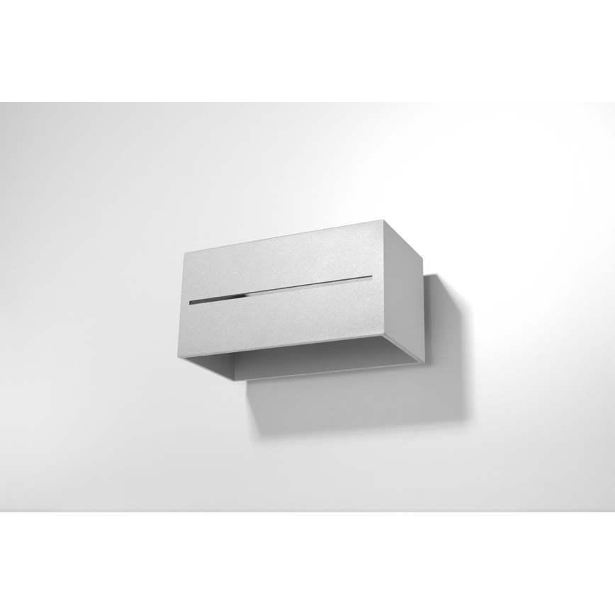 Applique LOBO 2xG9/40W/230V grigio