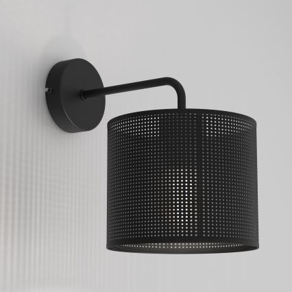 Applique LOFT SHADE 1xE27/60W/230V nero