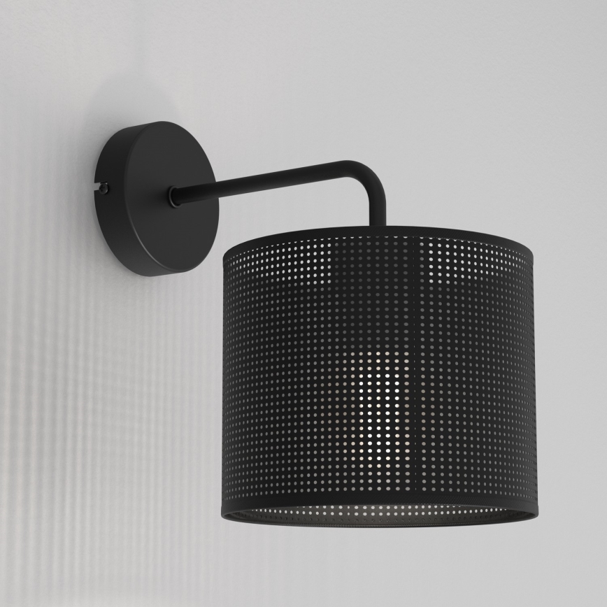 Applique LOFT SHADE 1xE27/60W/230V nero