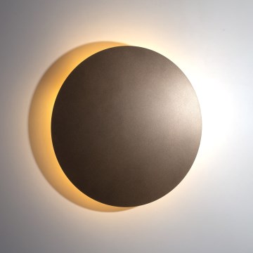 Applique LUNA 4xG9/8W/230V diametro 40 cm marrone