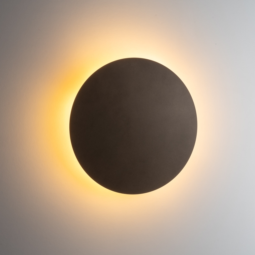 Applique LUNA 4xG9/8W/230V diametro 40 cm marrone
