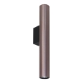 Applique LUNGOMARE 2xGU10/10W/230V cromo opaco