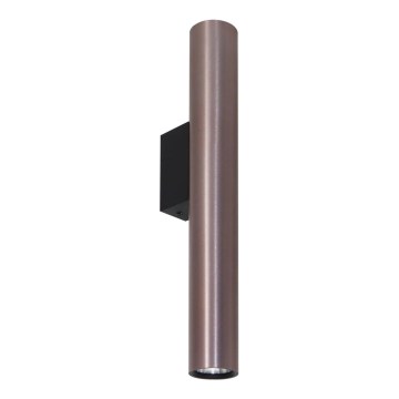 Applique LUNGOMARE 2xGU10/10W/230V cromo opaco