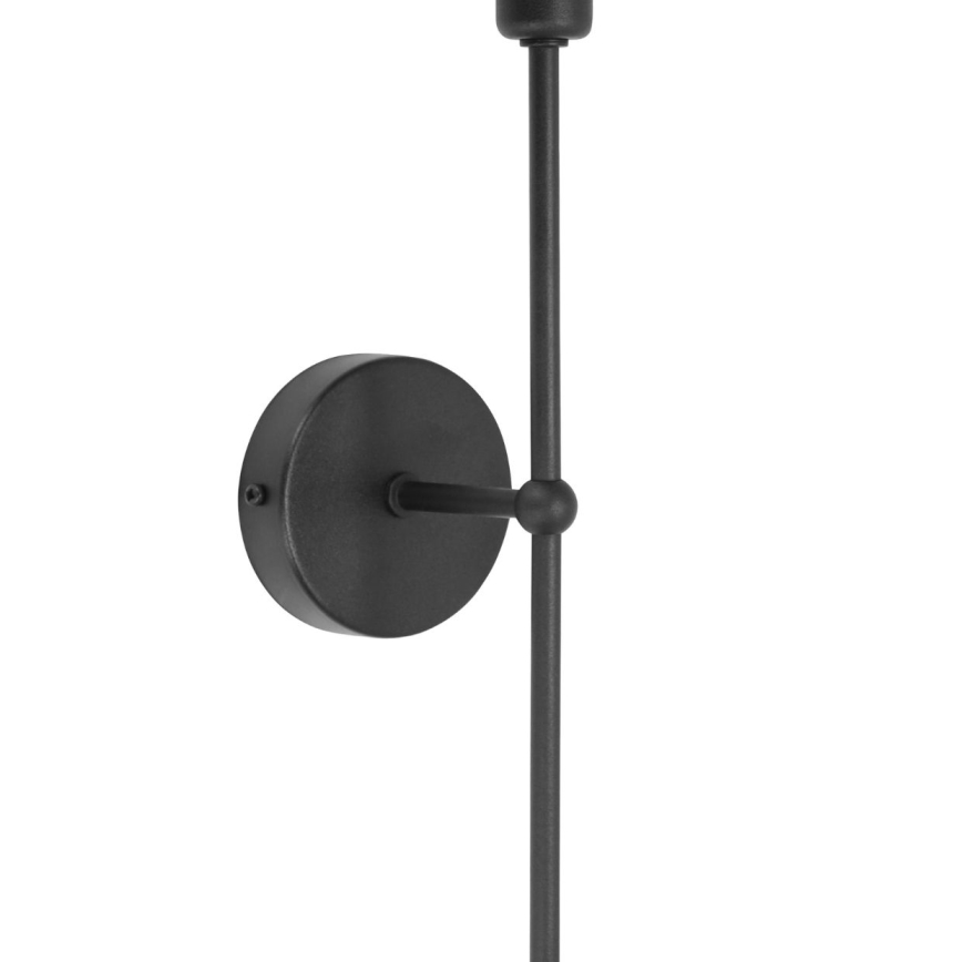 Applique MADELA 1xE14/40W/230V nera