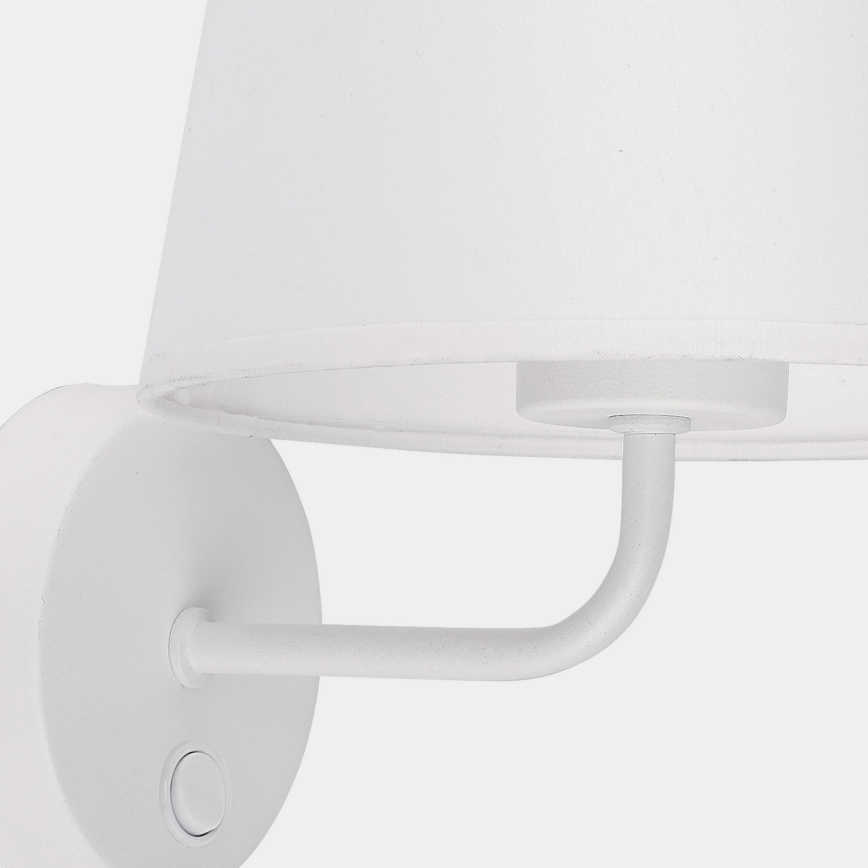 Applique MAJA 1xE27/15W/230V bianco