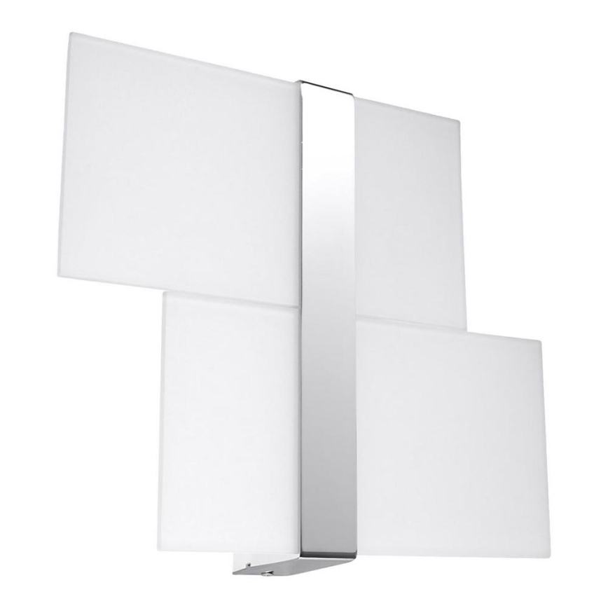 Applique MASSIMO 2xG9/40W/230V bianco/cromo lucido