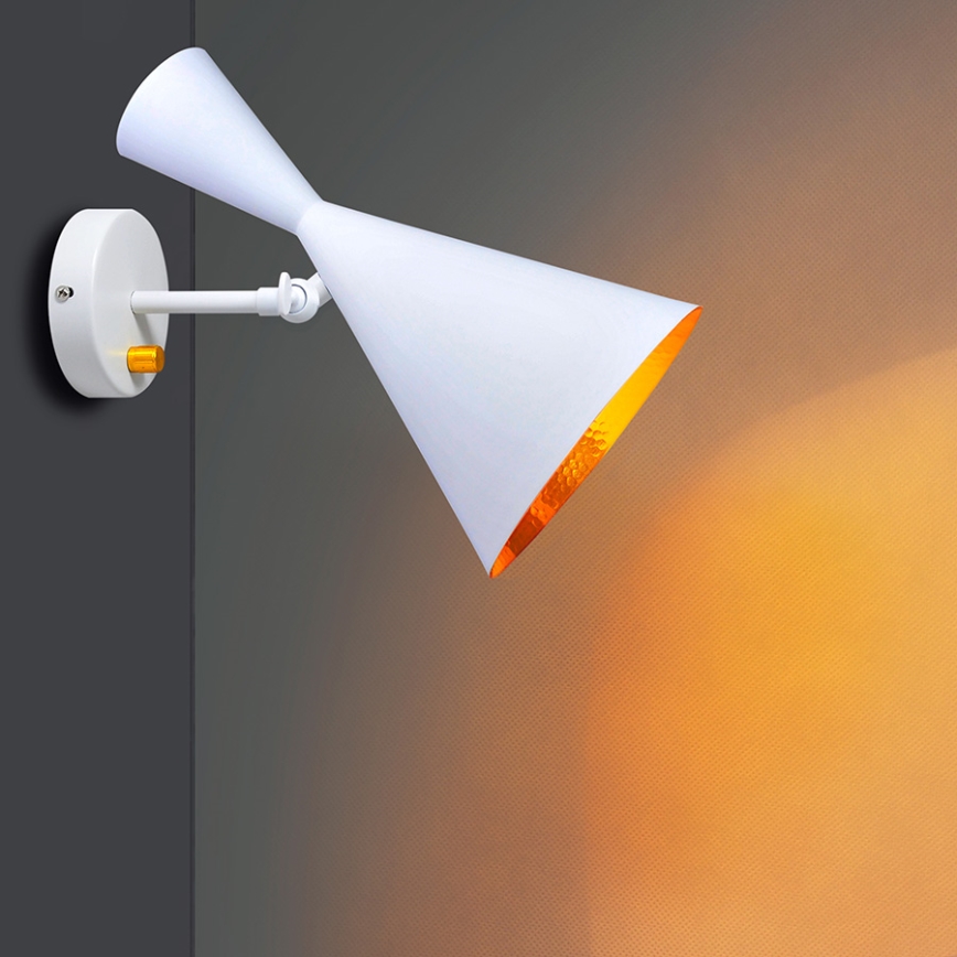 Applique MODERN 1xE27/20W/230V bianco