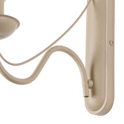 Applique murale ANTON 1xE14/60W/230V beige