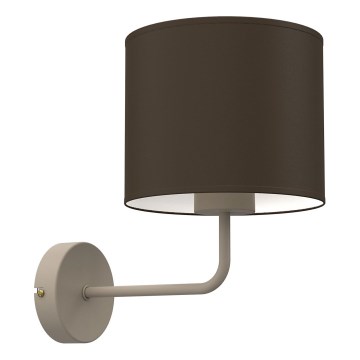 Applique murale ARDEN 1xE27/15W/230V beige/marron