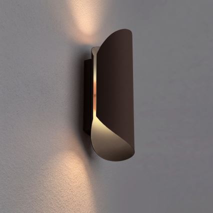 Applique murale BARBOS 2xG9/8W/230V marron